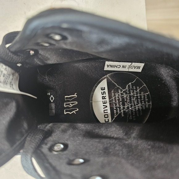 Converse Chuck Taylor All Star Tiger Sequin High Tops Women's Sz 9 Mens 7 - Picture 13 of 14